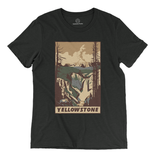 Yellowstone T-Shirt - Yellowstone Canyon