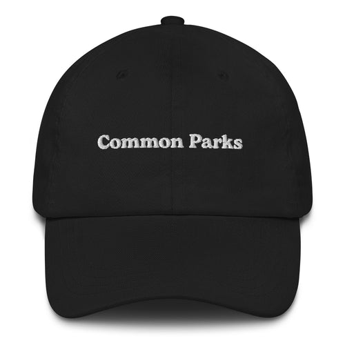 Common Parks Baseball Cap (Black)