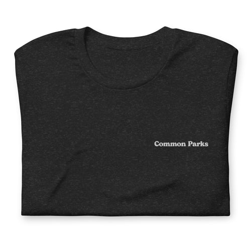 Common Parks Embroidered Shirt (Heather Black)