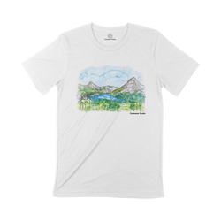 Glacier T-Shirt - Watercolor Vintage Series