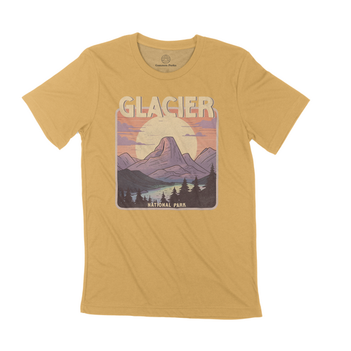 Glacier T-Shirt - Sunsets