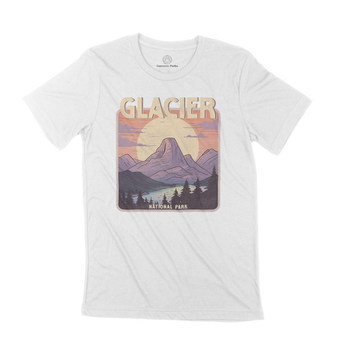 Glacier T-Shirt - Sunsets