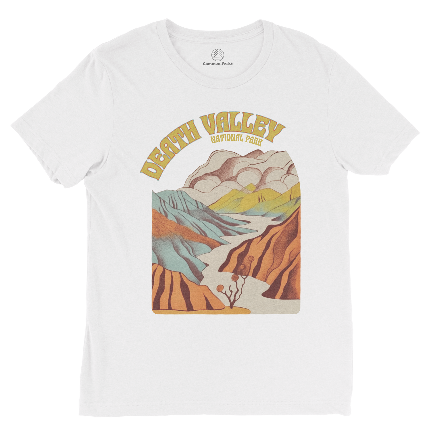 Vintage 80’ SHOSHONE MUSEUM Death Valley Tee Shirt Top Promo Ads main image 1