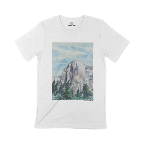 Yosemite T-Shirt - Vintage Watercolor Series (El Capitan)